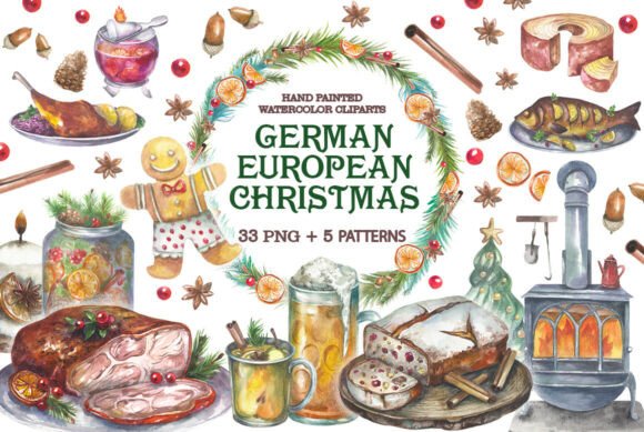 Capture the Spirit of Germany European Christmas in Your Designs