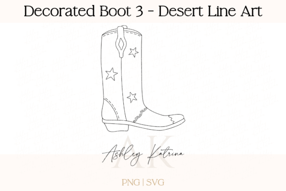 Decorated Boot 3: A Wild West Accent for Modern Design