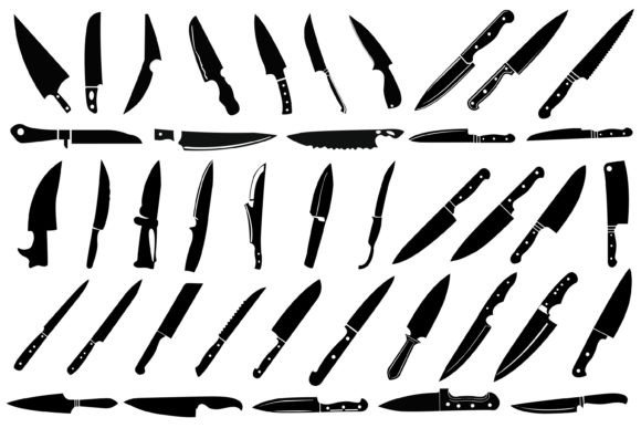 Knife Silhouette SVG: Crisp Graphics for Modern Projects