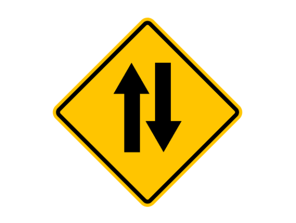 Understanding the Two Way Traffic Sign for Designers