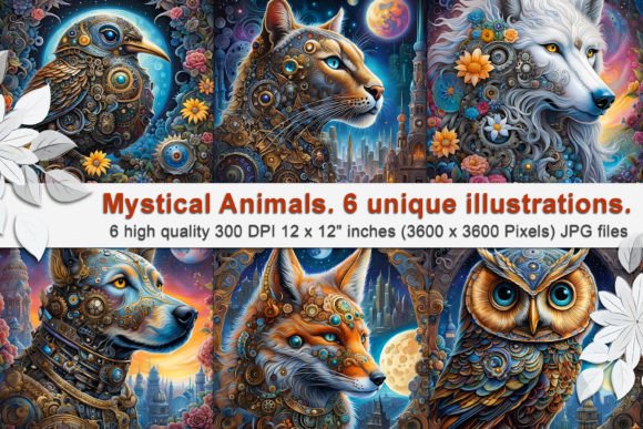 Unleashing Creativity with Mystical Steampunk Animals