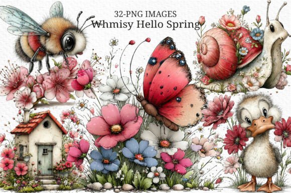 Whimsical Hello Spring Clipart: A Designer's Guide